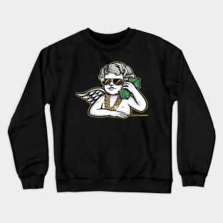 The angel of the rich Crewneck Sweatshirt